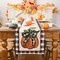 Fall Table Runner, Fall Decorations for Home Pumpkin Runner (Beige) 13x72 Inch